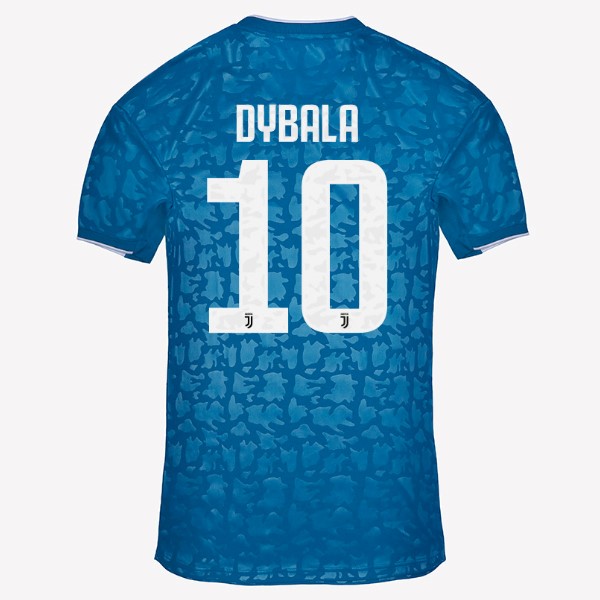 Camiseta Juventus NO.10 Dybala 3ª Kit 2019 2020 Azul